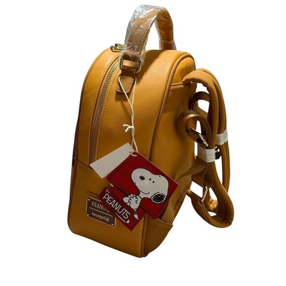 Loungefly Peanuts Charlie Brown & Snoopy Sunset Mini Backpack – Limited Edition - Picture 4 of 6